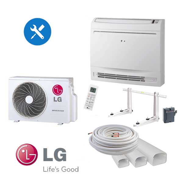 toewijzen voorkomen Momentum LG Console-vloermodel airco-set 2,5kW (70m3) | Eltechno Klimaatshop